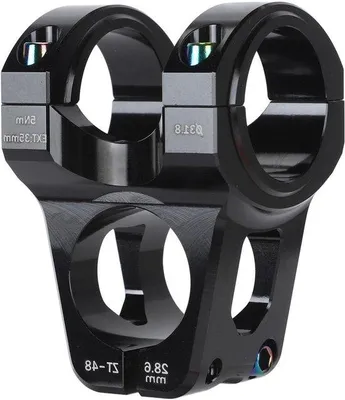 Obrázok produktu pre Ľahký DIY krátky predstavec z hliníkovej zliatiny pre výmenu horského bicykla - 0 stupňov - priemer uchytenia predstavca 318 mm - predĺženie predstavca MTB