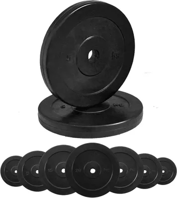 Produktbild von Gummierte Hantelscheibe aus Gusseisen, 25 mm