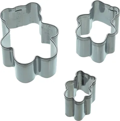 Produktbild von 3 Fondant Ausstecher Bären