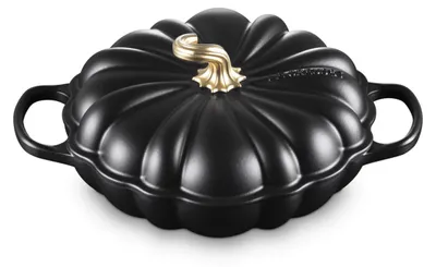 Produktbild von LeCreuset Gourmet-Profitopf Kürbis 28cm | Auswahl Schwarz : Schwarz Farbe: Schwarz