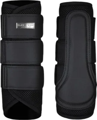 Produktbild von Equestrian Stockholm Dressurgamaschen Classic Mesh Boots Black Edition Gamaschen Schwarz S