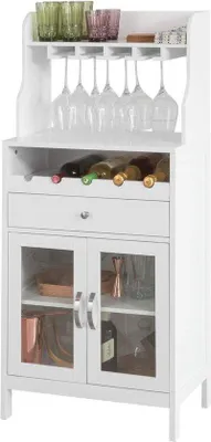 Image de Porte-verres pour meuble à tiroir unique, 56 x 128 x 35 cm