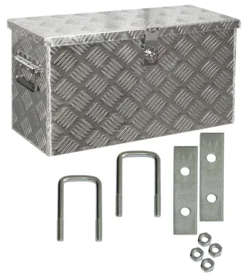 Immagine prodotto di Cassa Box Cassapanca Alluminio degli Attrezzi Utensile Transportino D040 materiale di montaggio trucky