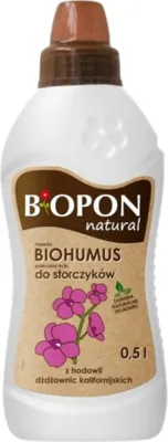Zdjęcie produktu dla Biopon Natural Nawóz Biohumus Do Storczyków Orchidei 0,5l Odżywczy Wzrost