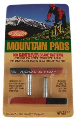 Produktbild von Kool-Stop Bremsschuh Mountain Pads Cantilever Bremsen MTB Bremsbeläge dual