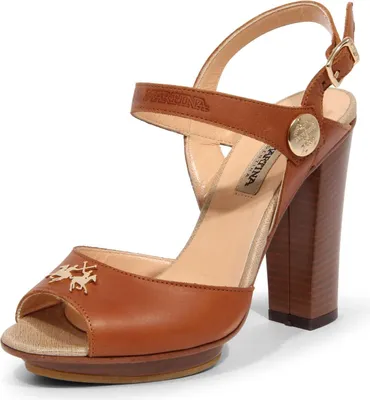 Produktbild von H9827 sandalo donna LA MARTINA woman vintage effect sandal