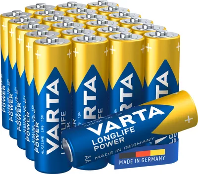 Produktbild von 24 VARTA Batterien LONGLIFE Power Mignon AA 1,5 V