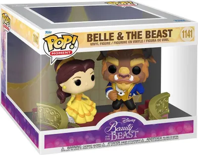 Produktbild von Beauty And The Beast - Belle & The Beast 1141 - Funko Pop! Moment - Vinyl Figur