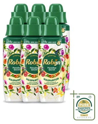Obrázok produktu pre 6 kusov aviváže Robijn Intense Wasparfum Paradise Secret - 342 ml - balenie