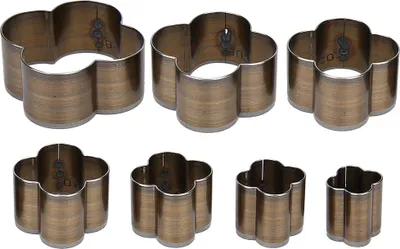 Obrázok produktu pre 7PCS kožený punč z vysoko uhlíkovej ocele na rezanie foriem DIY ručne vyrobených punčov