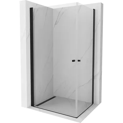 Obrázek produktu pro Mexen Pretoria Duo sprchový kout s otočnými dveřmi 100 x 90 cm, průhledné, Černá - 852-100-090-70-00-02