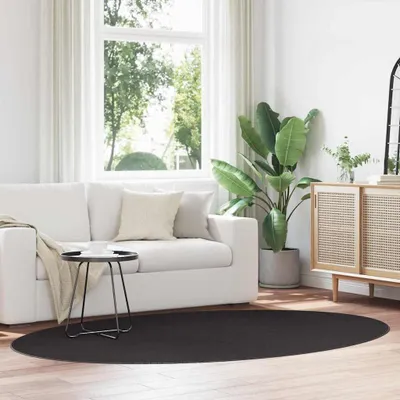 Immagine prodotto di Tappeti per area Ovale HUARTE Nero 160 x 230 cm 100% Poliestere