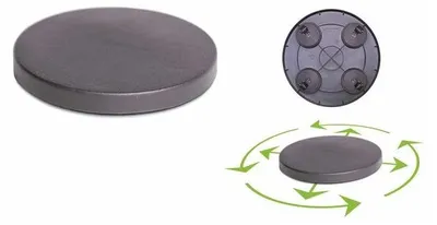 Obrázek produktu pro Pojízdná podložka MOBILE PLATFORM ROUND antracit 39cm
