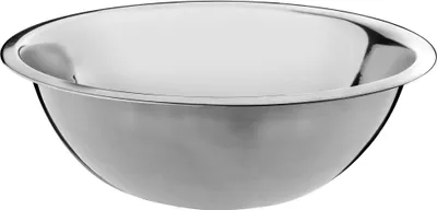 Immagine prodotto di KADAX ciotola rotonda in acciaio inox "Fjus", insalatiera con bordo alto, ciotola da cucina, argento, 24 cm, 1 pezzo