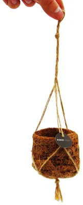 Produktbild von Kokodama - Leerer Ampeltopf zum Hängen - Mini - 6cm