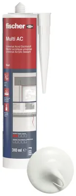 Produktbild von Fischer Deutschl. Acryldichtstoff DA W 053110