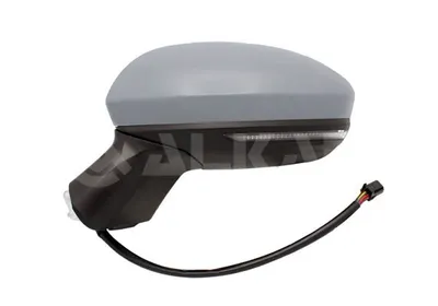 Produktbild von ALKAR 6143251 Außenspiegel Seitenspiegel Links für RENAULT Clio V Schrägheck (BF) Beheizt Asphärisch Grundiert Elektrisch