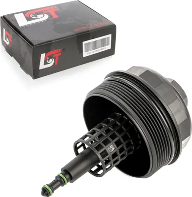 Produktbild von Deckel Ölfiltergehäuse Abdeckung für BMW E36 E46 E39 E60 E38 E65 E66 X3 X5 Z3 Z4