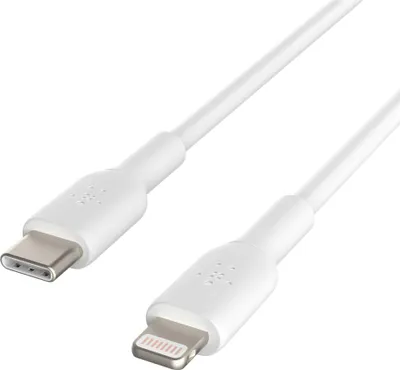 Obrázok produktu pre Belkin BOOST Charge Lightning a. USB-C Kabel 2m weiß CAA003bt2MWH