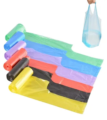 Imagen del producto de 120 bolsas de basura biodegradables, 6 rollos