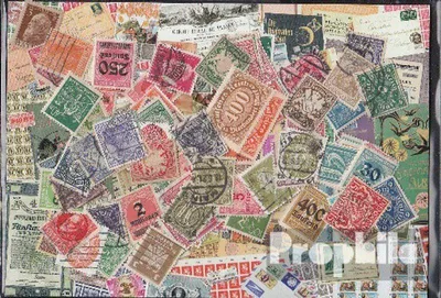 Produktbild von Briefmarken Deutsches Reich 100 verschiedene Marken