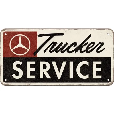Produktbild von Nostalgic-Art - Hängeschild - Daimler Truck - Trucker Service