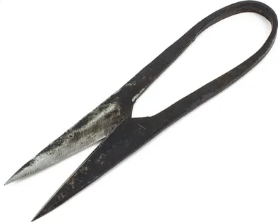 Produktbild von Handgeschmiedete Bügelschere Klinge ca. 8 cm