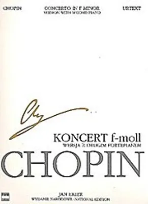 Image de Concerto f minor op.21 for piano and orchestra :for 2 pianos