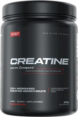 Produktbild von VAST Creatine Creapure (300g) Unflavoured - Kreatin - Creapure