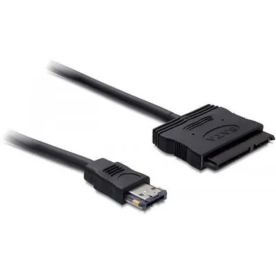 Image de DELOCK SATA-Kabel SATA 22pin -> eSATApd St/St 0.50m