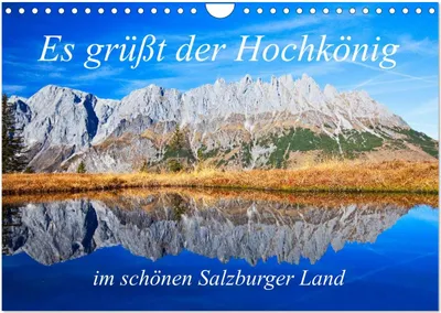Produktbild von Es grüßt der Hochkönig (Wandkalender 2025 DIN A4 quer), CALVENDO Monatskalender