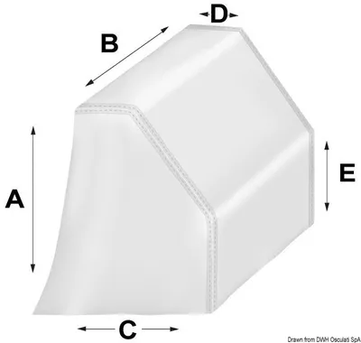 Produktbild von Konsolenabdeckung M5 130 x 100 x 90 cm Osculati 46.509.08