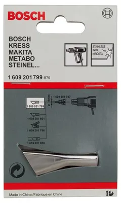 Produktbild von Schlitzdüse für Bosch-Heißluftgebläse mit Elektronik, 10 mm