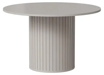 Produktbild von MOBAE LINEA 08 Esstisch rund 120x120 cm Kaschmir moderner Küchentisch Design Tisch stabil Esszimmertisch rund kompakt