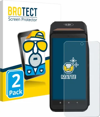 Produktbild von 2x BROTECT Schutzfolie für ingenico Axium DX8000 Displayschutz Displayschutzfolie Folie Matt Entspiegelungsfolie