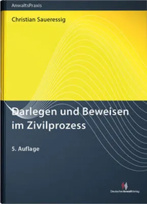 Immagine prodotto di Darlegen und Beweisen im Zivilprozess