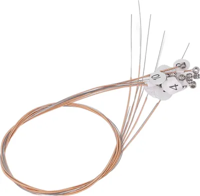 Image de Lot de 10 cordes pour lyre – Cordes en acier résistantes à l'usure, tonalités réglables pour le remplacement