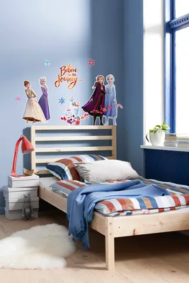 Produktbild von Frozen Wandtattoo von Komar "Believe in the Journey" - Größe 50 x 70 cm