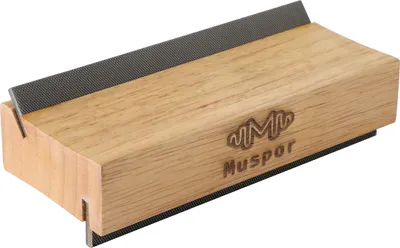 Obrázok produktu pre Muspor Guitar Fret End Dressing File Olive Wood 35/90 Degree Luthier File Tool Guitar Bass Fret End Dressing for Rounding Shaping and Deburring