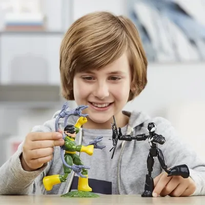 Produktbild von Spiderman Bend and Flex Spider Man Versus Doc Ock (Hasbro F02395L0) HASBRO Rango Edades: +4 Años