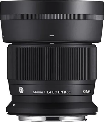 Produktbild von SIGMA 56mm f/1.4 DC DN Contemporary Objektiv, kompatibel mit Canon RF-S