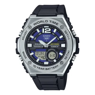 Produktbild von Casio Mwq-100-2Avdf Armbanduhr Analog-Digital 100m Wasserdicht mit Stoppuhr und Alarm