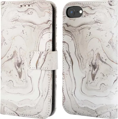 Zdjęcie produktu dla imoshion Design Bookcase dla Apple iPhone 17e / 16e - Sandy Marble
