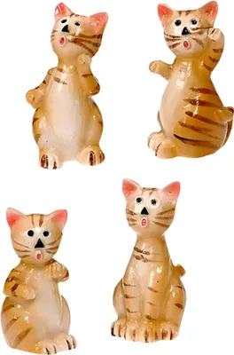Produktbild von KNORR PRANDELL 218002611 Dekostreu Tiere Katzen 25 cm Polyresin braun