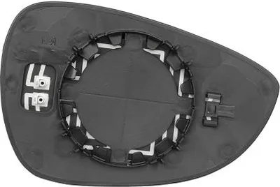 Produktbild von DIEDERICHS Spiegelglas Außenspiegel Links für FORD Fiesta Mk6 Schrägheck (JA8, JR8) Asphärisch Beheizbar 1405327