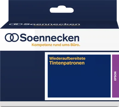 Produktbild von Soennecken Tintenpatrone 84322 wie Epson C13T03A64010 603XL 4St.