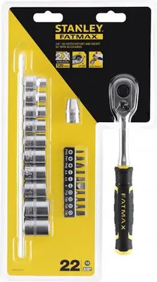 Zdjęcie produktu dla Zestaw Kluczy Nasadowych Stanley Fatmax Fmmt82680-0
