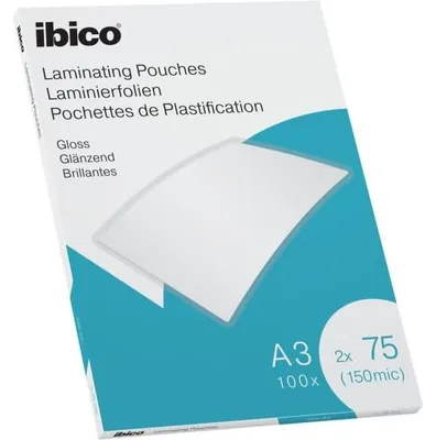 Produktbild von Ibico 627319, Glänzend, A3, 303 mm, 426 mm, 100 Stück(e)