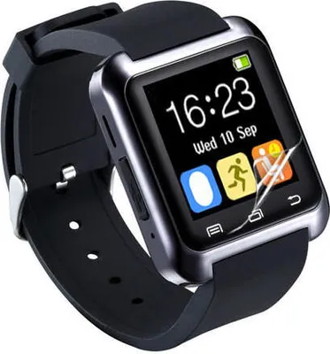 Productafbeelding van Beschermfolie van gehard glas voor de U80 smartwatch