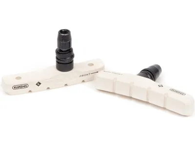 Zdjęcie produktu dla Klocki hamulcowe V-Brake 72 x 12 mm białe 2 szt